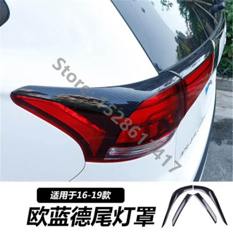 

Rearview Mirror Decoration Rearview Mirror Cover Trim Rear Headlight Lamp Cover For Mitsubishi Outlander 2013-2021 Car Styling