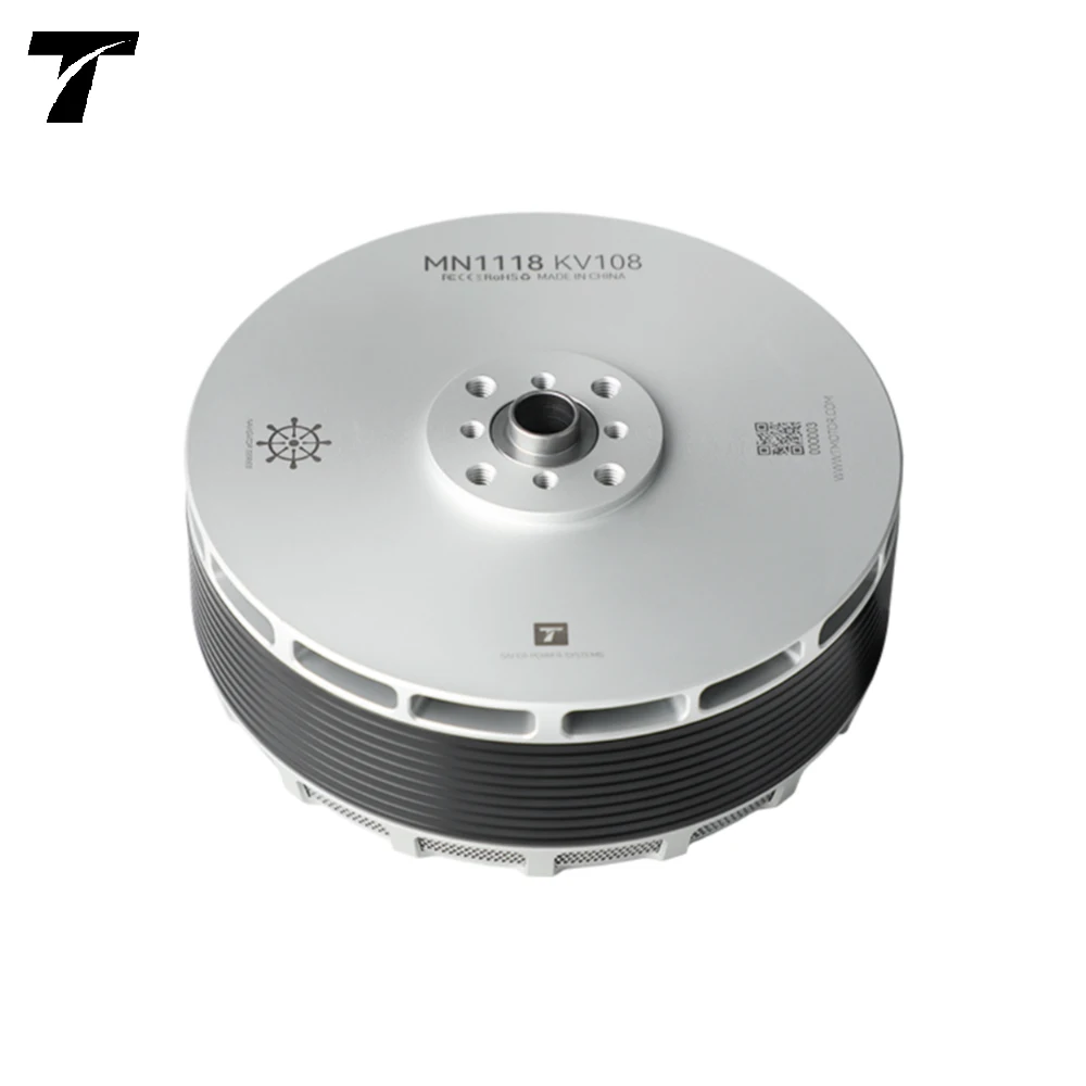T-MOTOR MN1118 KV90 KV108 Brushless UAV Motor High Thrust Lightweight Efficient Heavy-Lift Multirotor Drone Motor