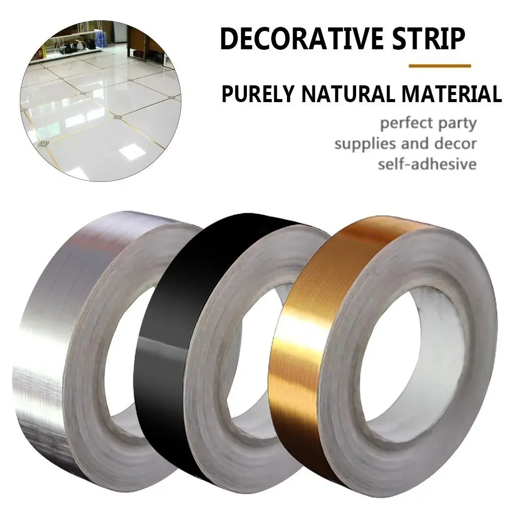 20M Self-Adhesive Sealing Strip Waterproof Floor Seam Sticker Wall Crevice Line Home DIY Edge Decal Gap Tape Ceramic Tile Beauty