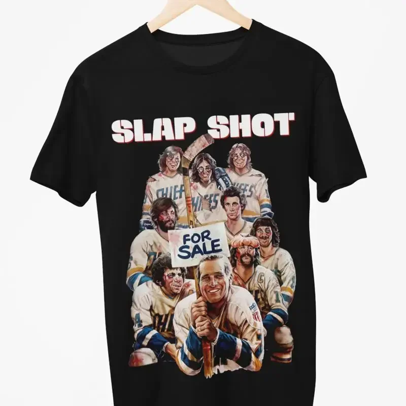 Slap Shot movie poster 1977 T-Shirt