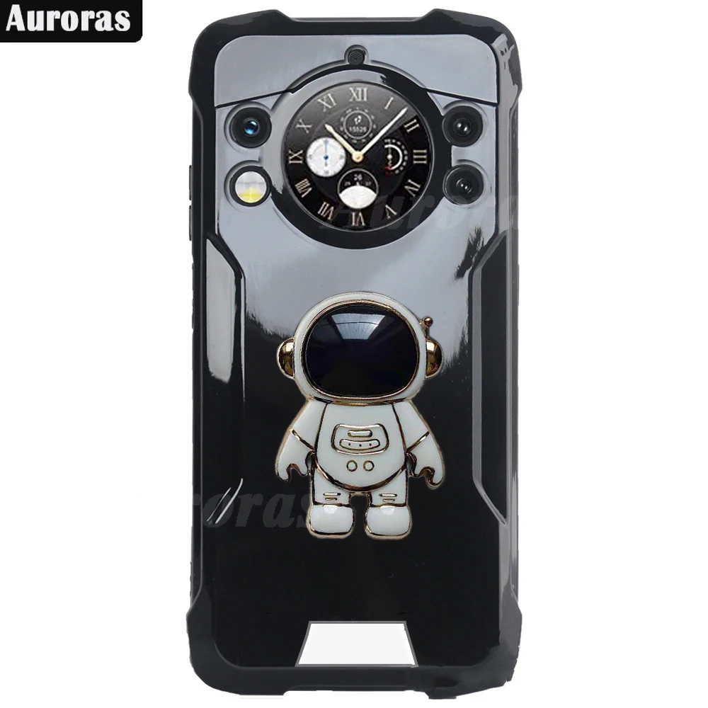 

Skinlee For FOSSiBOT F101 PRO Case Astronaut Stand Bracket Silicone Shockproof TPU Cover For FOSSiBOT F101 PRO Back Casing