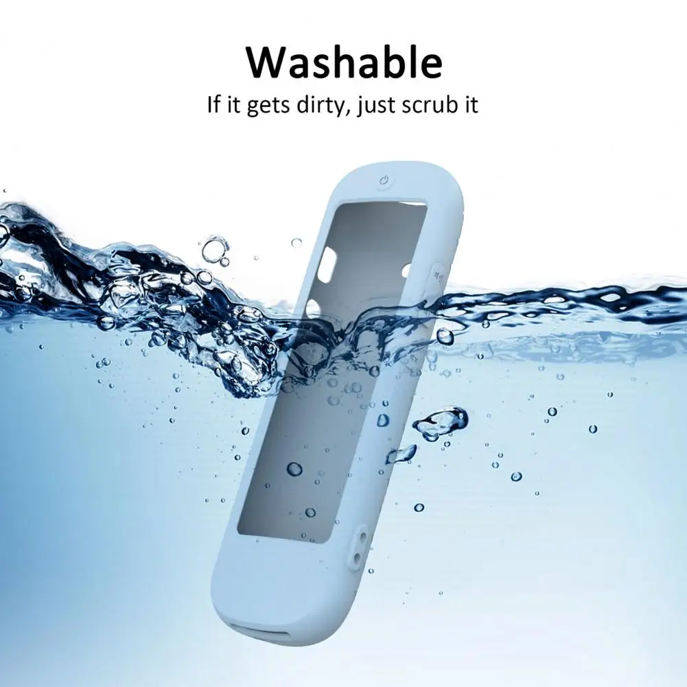 Washable Silicone Protective Case Waterproof Effective Compact Remote Replacement Non Slip Protective Cover