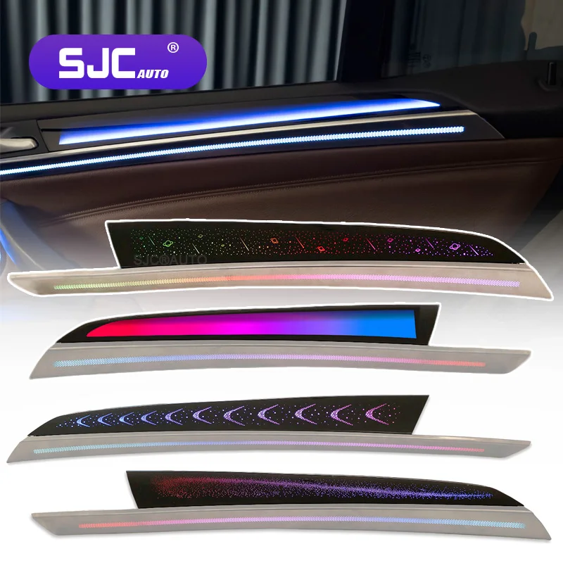 For BMW X5 E70 2008-2013 High-quality Auto 64-Color Dynamic Starry Sky Symphony 12V LED Interior Car Ambient Lighting