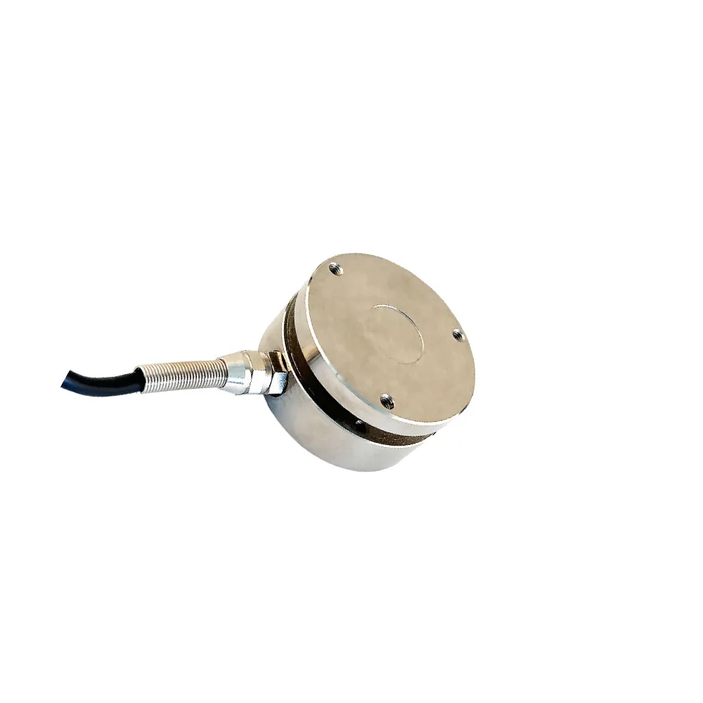Compression/Tension Ø58mm 10kHz Response PM58 58mm Flat Load Cell Disc Force Sensor 0-2T 350Ω 1-2mV/V 4-Wire for Press/Weighing