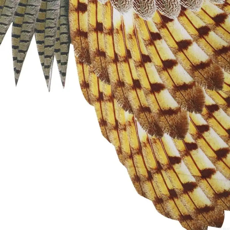 DXAE Halloween Owl Wing Owl Mask Mask Animal Up Wing Birds Costume Set Party Gunsten