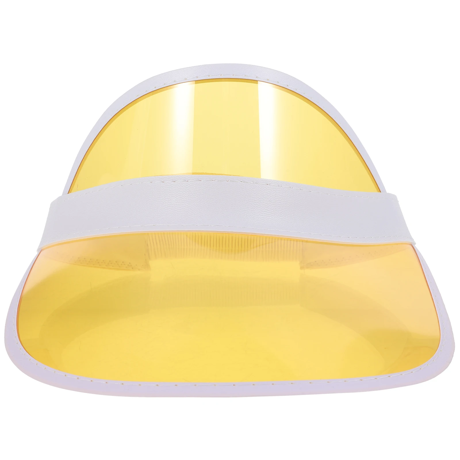 

Sun Visor Ventilated Hat Sunshield for Head Summer Sunshade Protection Sport Plastic Transparent Decorative