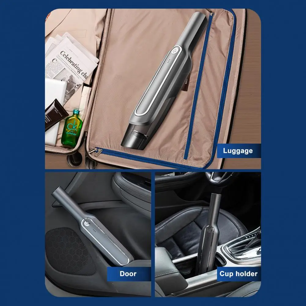 Car Cleaner High Performance Vacuum Cleaner High-performance Cordless Vacuum Cleaner for Home Car Powerful Portable for Dry