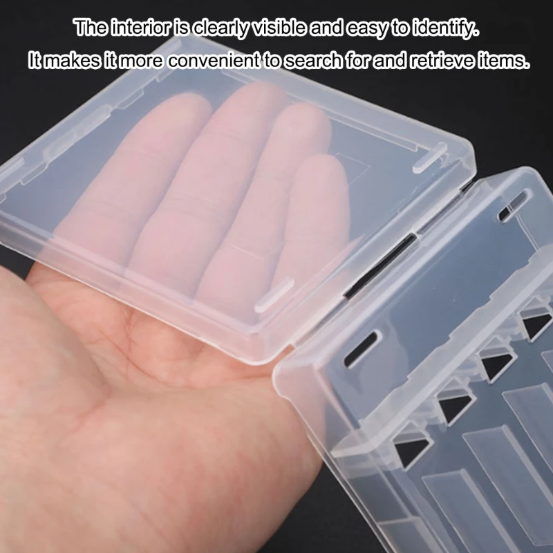 Fishing Lure Box Multiple Compartment Baits Box Tackle Container Portable Shrimp Lure Storage Case Squid Baits Separator 69HD