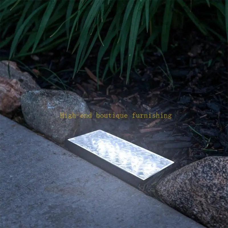 l9nb-屋外防水ソーラーレンガライト風景ガーデンランプ通路装飾