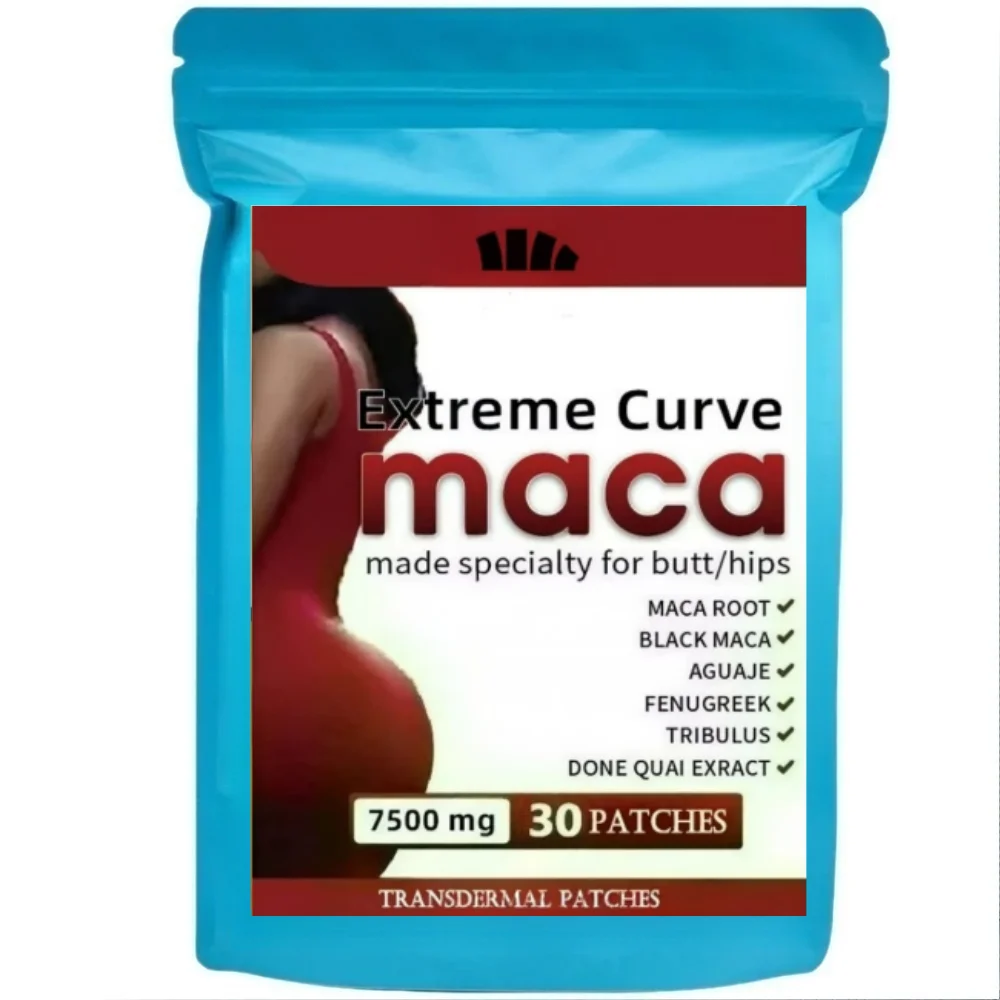 Womens Maca Root Transdermal Patches Support Energy, Hormone Balance Made Specalty For Butt/hips 30 Patches