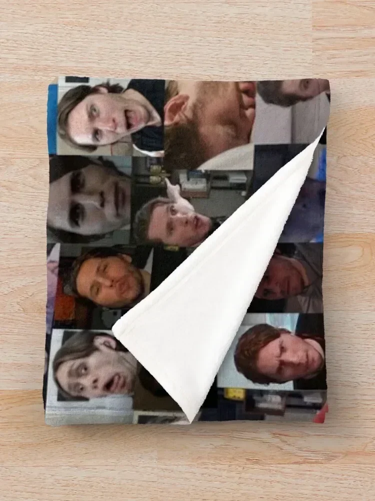 Jerma Collage Throw Blanket Beautifuls Picnic halloween Large Blankets
