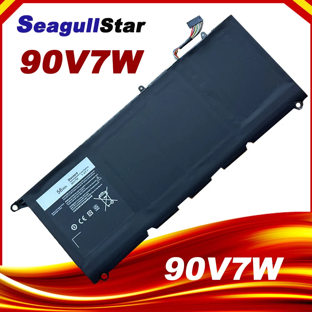 

56Wh 90V7W Laptop Battery For Dell xps 13 9343 9350 Replace JD25G