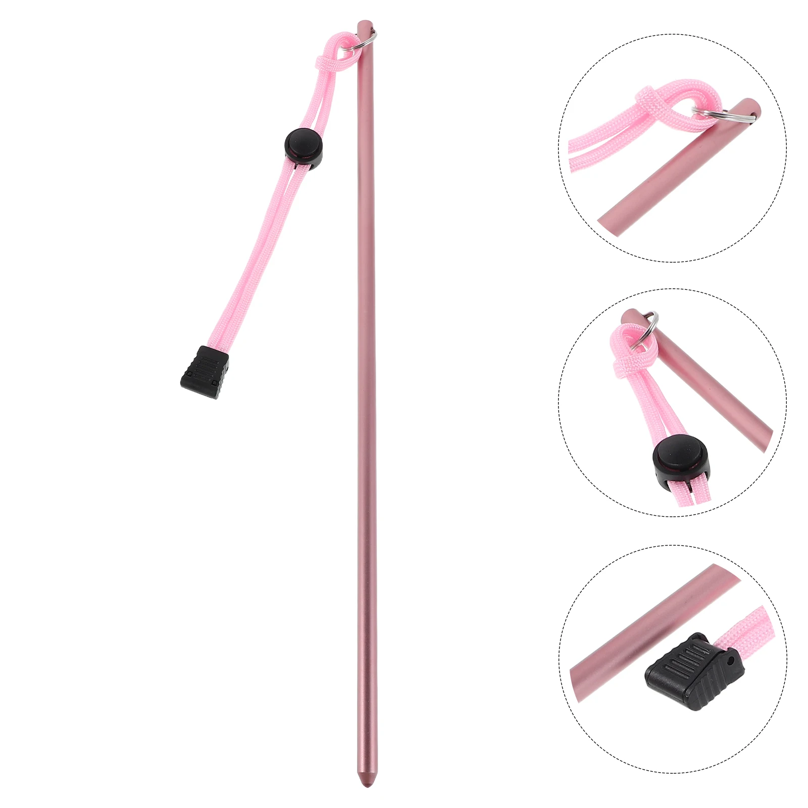 

Diving Probe Scuba Stick Aluminum Accessories Rod Bottle Knocker Underwater Noise Maker Enhanced Grip Compact Design