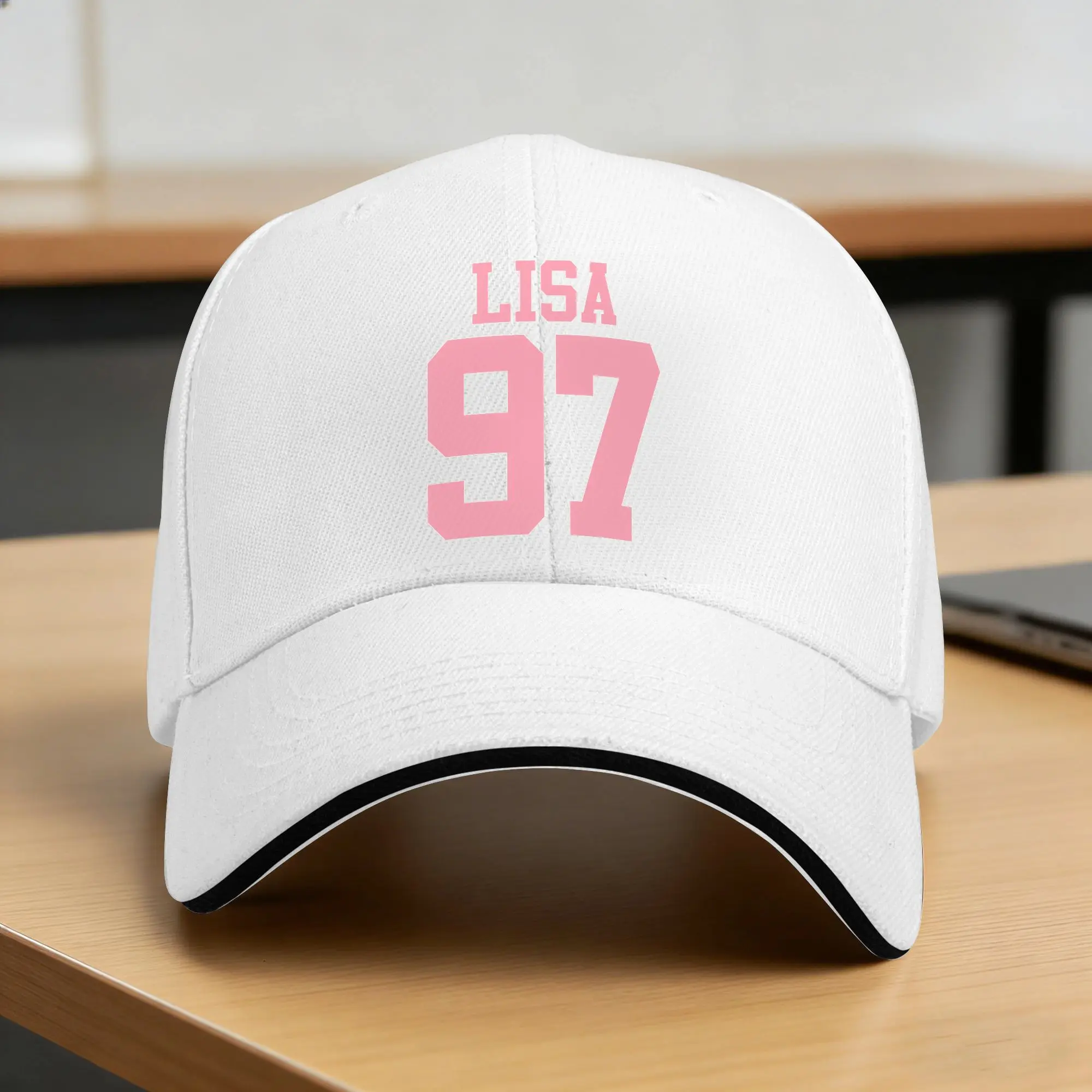 Бейсболка K-pop для девочек-подростков с именами участниц группы (Дженни, Джису, Лиса, Розэ), весенняя, унисекс, модная, для тенниса и скейтбординга, хит продаж