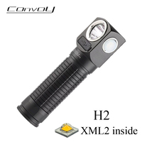 Convoy H2 XML2 Flashlight Head Light 18650 Torch Type-c Rechargeable Headlamp High Powerful Led Lanterna Fishing Camping Lamp