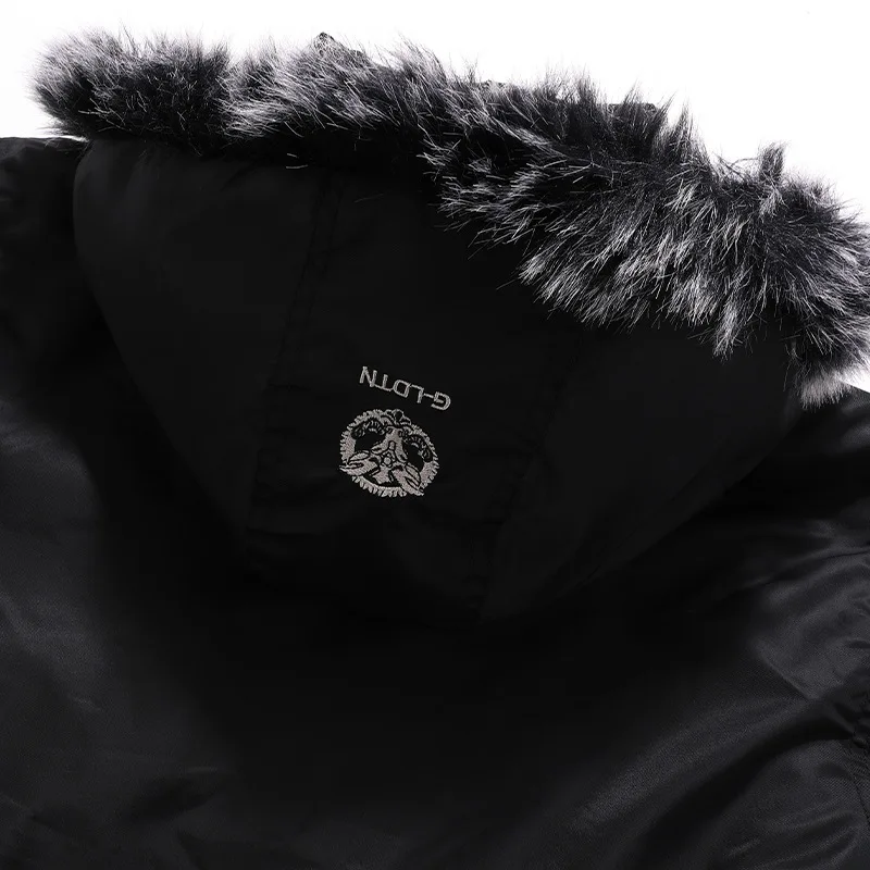 Winter New Casual Men's Cotton-Padded Padded Jacket Warm Hooded Coat Windproof Men's Large Size M-5XL Cotton-Padded Jacket