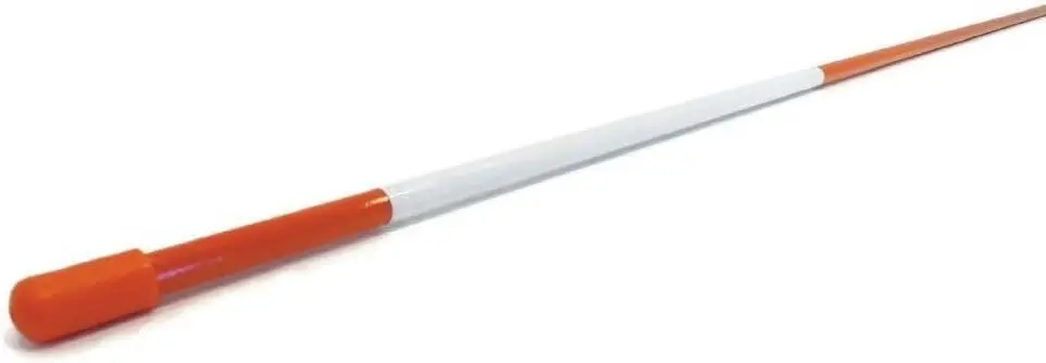 (Pack of 500 Driveway Markers, Snow Stakes, Plow Stakes, Orange Reflective Fiberglass, 5/16