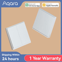 Aqara E1 Wireless Switch Zigbee Smart Wall Switch Smart Dual Control One Key Control Extreme Single-click Mode 2 Years Long Batt