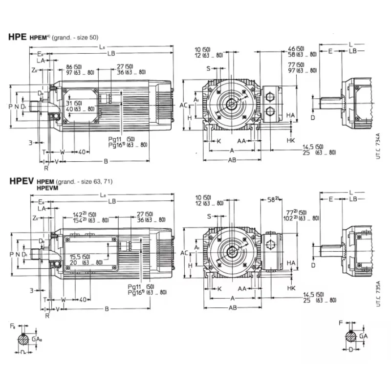 

DERILAP ET80M air Cooled Electric Cnc Spindle Motor Saw Blade Spindle