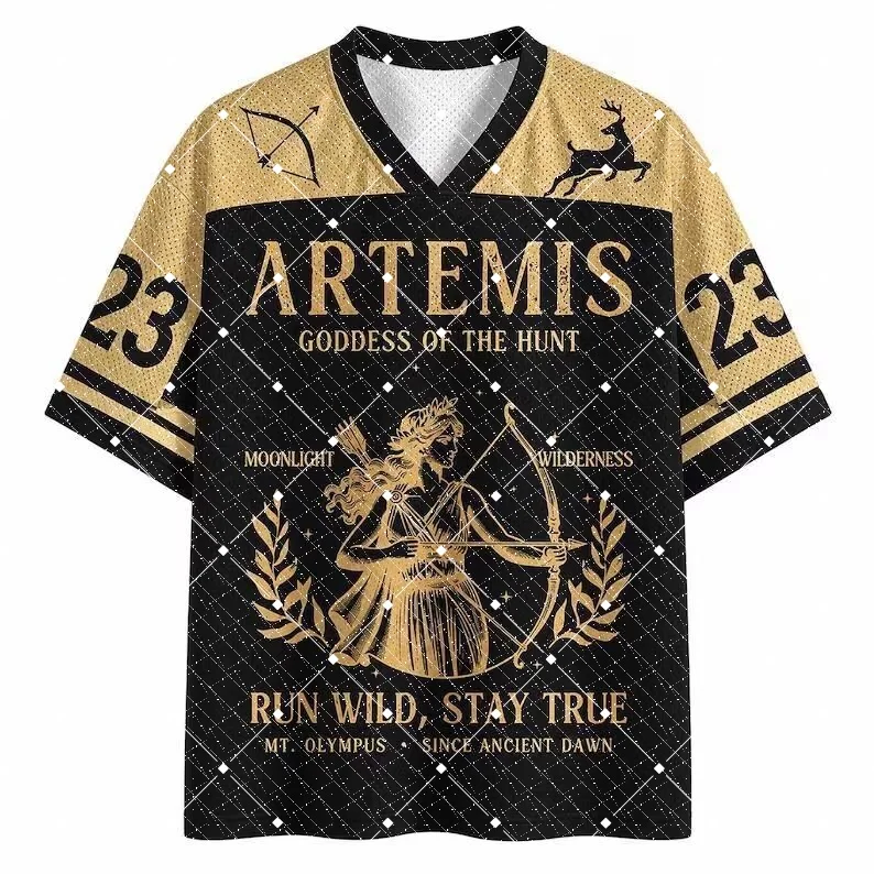 New Dark Style V-neck Quick Drying Sports T-shirt Trendy Fashion Halloween