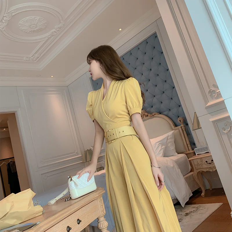 Pantalones novedad de verano, ropa para mujer, temperamento, cintura alta, pantalones de piernas anchas, mangas acampanadas, mono drapeado, cubierta