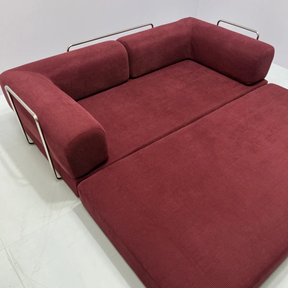 2025 Divano letto compresso sottovuoto 200x100x70 cm Velluto a coste con rivestimento rimovibile Mobili da soggiorno dal magazzino UE