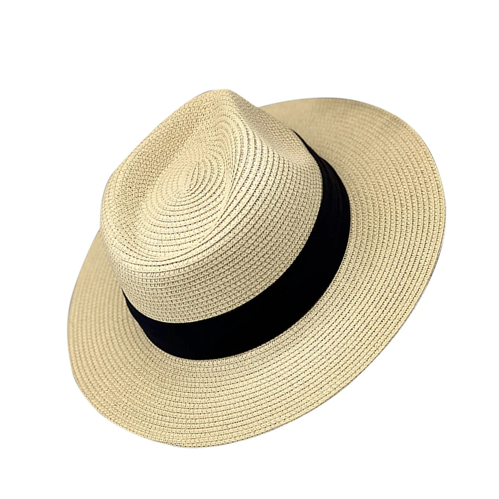 

Sun Visor Fashionable Hat Beach Outdoor Attractive Hats for Women Straw Summer Portable Daily Wear