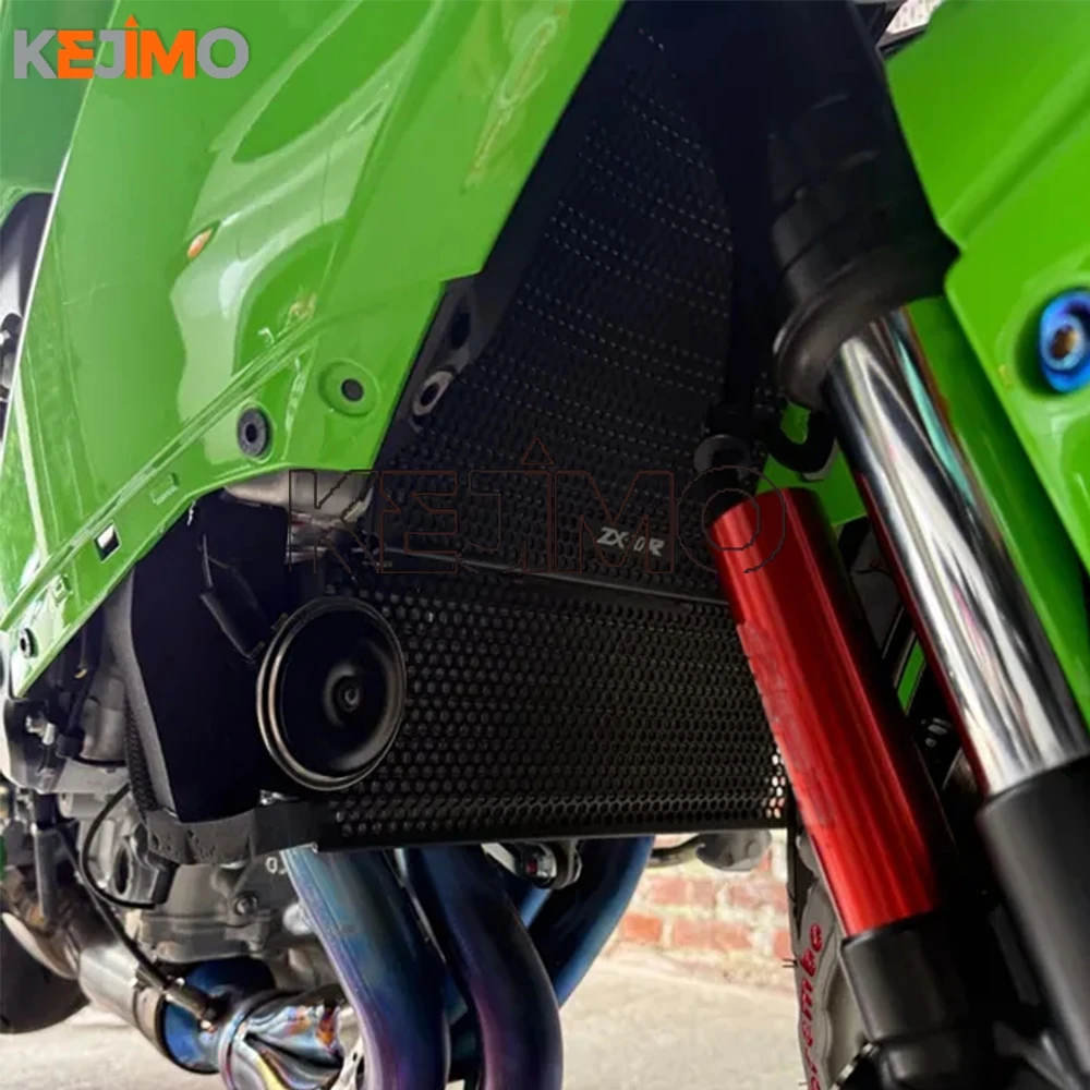 

2025 ZX zx10R Radiator Guard Cover FOR Kawasaki ZX-10R ZX-10RR 2021 2022 2023 2024 ZX10RR Motocycle Grille Oil Cooler Protector