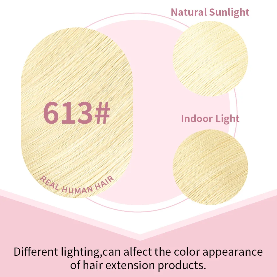 Nano Hair Extensions 14-24 Inch Natural Straight Human Hair Invisible Add Length And Volume for Women