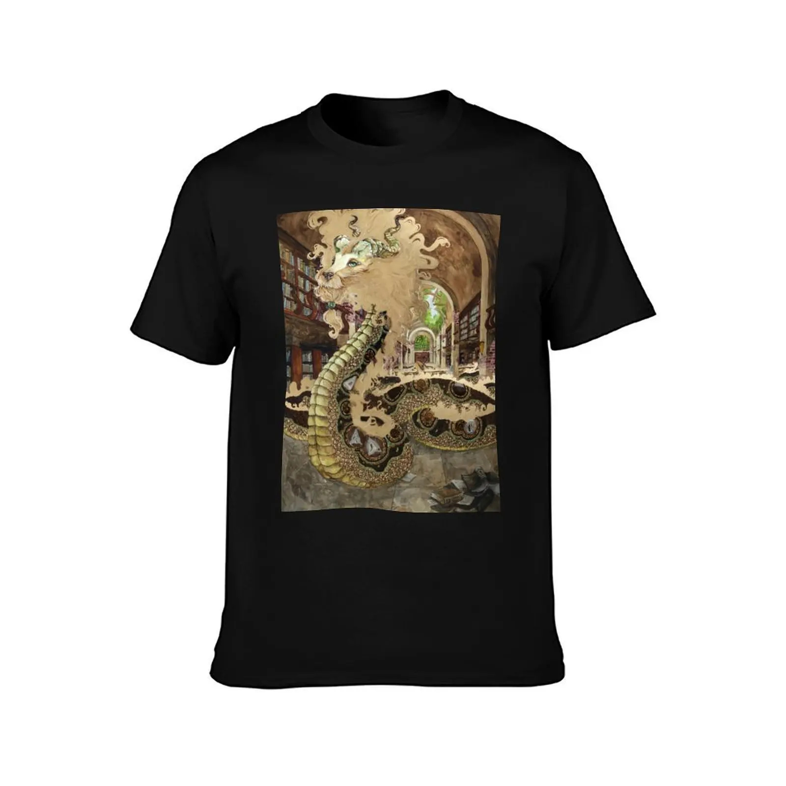 Knowledge T-Shirt, Summer Casual Cotton Tee, Oversized Streetwear Tops, Vintage Graphic Print, Loose Fit Short Sleeve