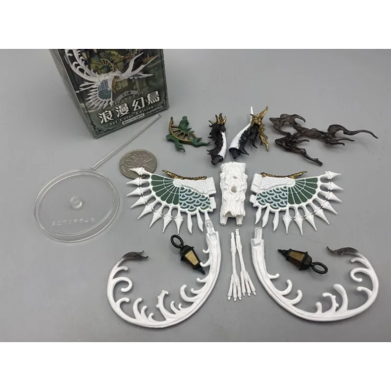 Zabawki Gashapon SO-TA, Kapsułki z Figurkami, Kawaii, Romantyczny Ptak, Model do Składania, Ozdoby, Urocza Figurka Akcji, Prezent dla Dzieci