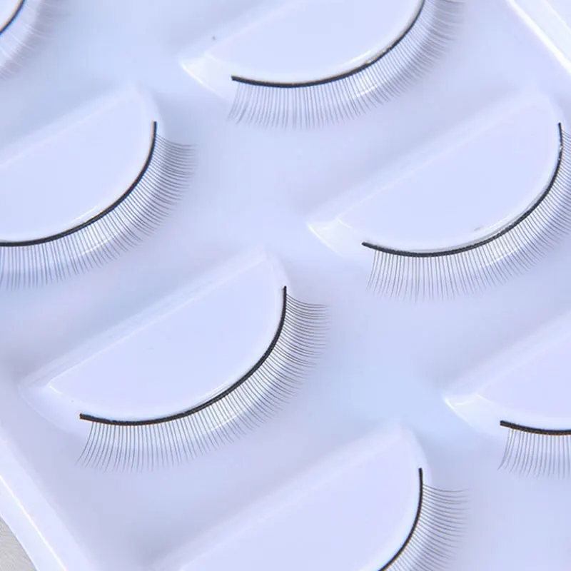 5/10/25 Pairs Training Lashes Handmade False Eyelash Extension Practicing Teaching Eye Styling Makeup Beauty Tool