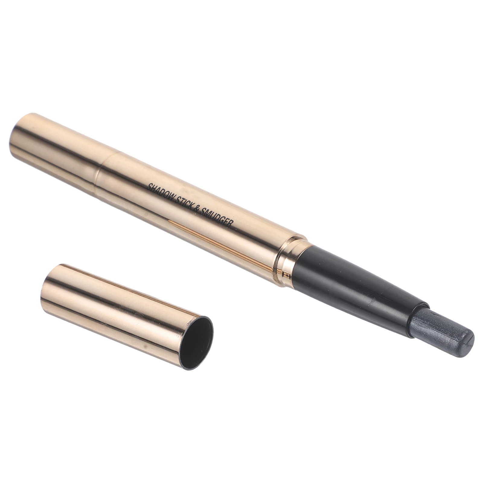 アイシャドウスティック女性用両端ツールスマッジブレンドシェード精密アイシャドウブラシポータブルコンパクトデザインアイシャドウ