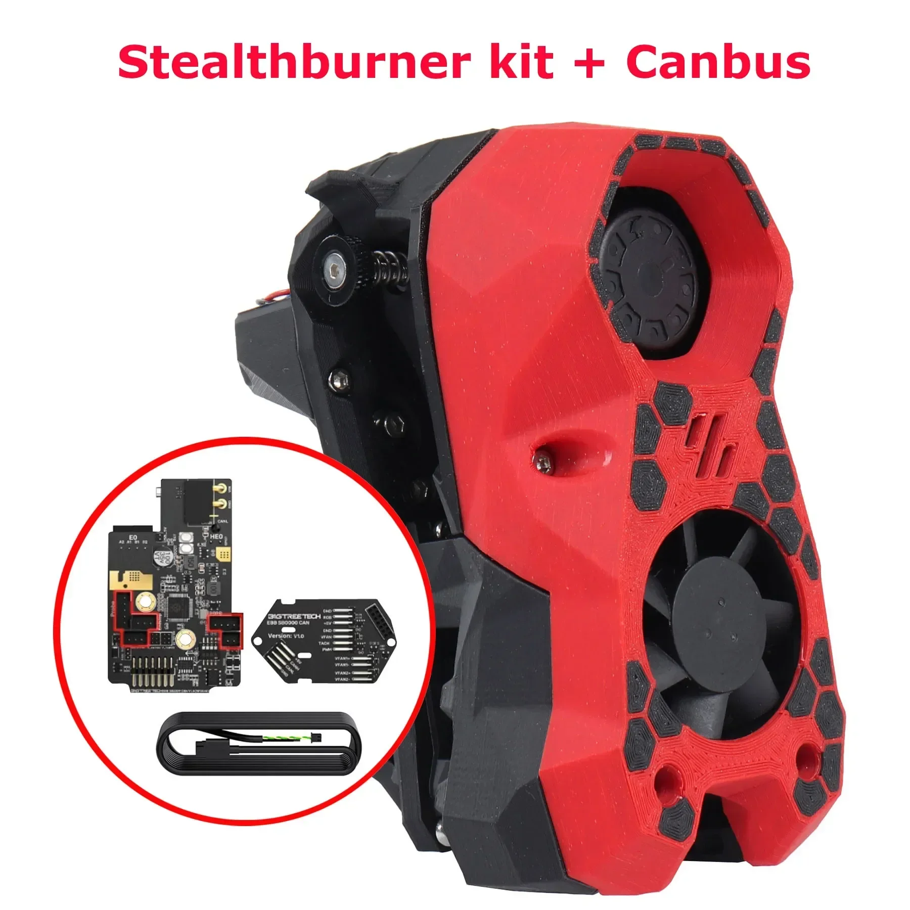 Blurolls Voron StealthBurner SB Toolhead Full Kit Extruder 12h Tap SB2209(RP204) CAN For Voron 2.4 V2.4 Hotend Klipper Canbus 3D