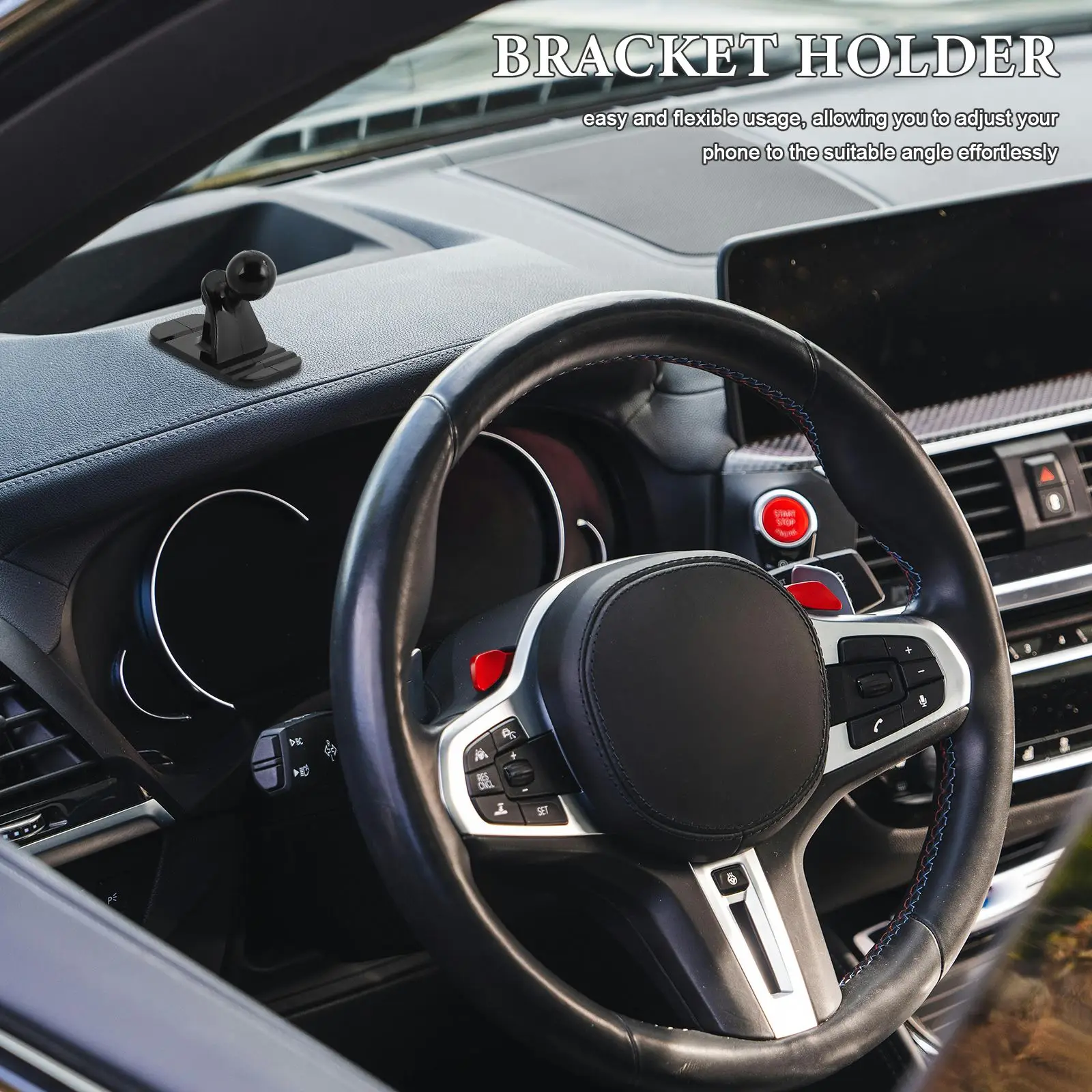 الكرة رئيس حامل جوّال بلاستيكي حامل المدمجة سيارة جبل حامل هاتف قاعدة وصلة كروية قاعدة السيارات الكرة جبل الكرة نهاية حامل هاتف السيارة #4