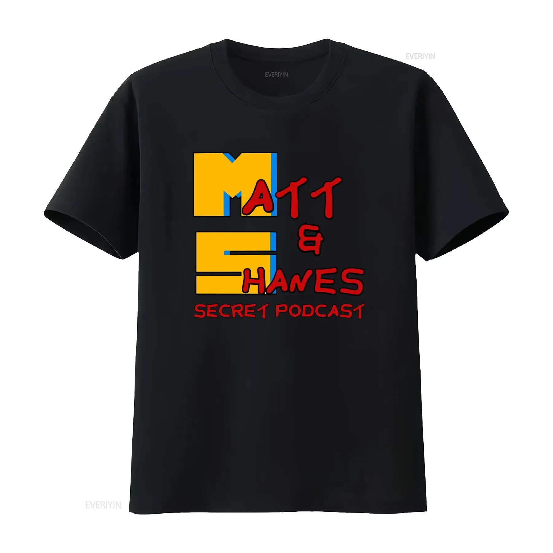 Matt and Shanes Secret Podcast MTV MSSP SODTAOE T shirt vintage Washed Comfortable Soft graphic Versatile fashion