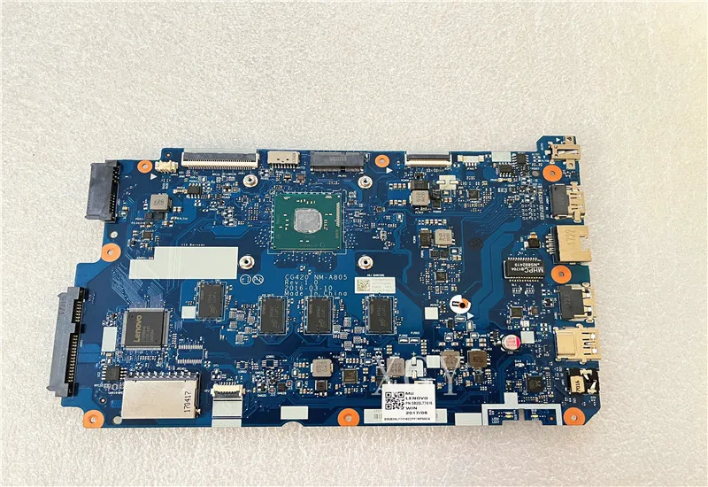 

Original 5B20L77416 5B20L77418 5B20L77419 For Lenovo IdeaPad 110-14IBR laptop motherboard CG420 NM-A805 CPU:N3060 4GB