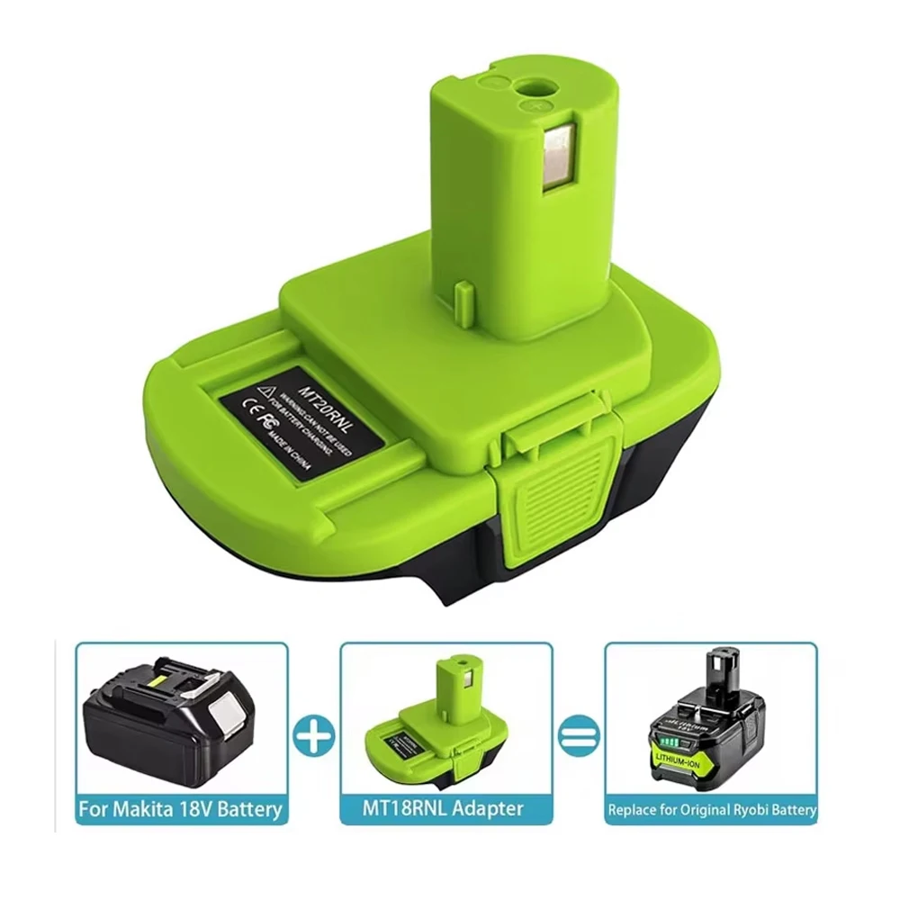 Adaptador de batería Makita 18V a Ryobi con USB MT20RNL - imagen 2