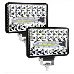 2pcs 5inch LED Light Bar Offroad Spot Flood LED Work Light for Truck Car Boat Tractor 4x4 Atv Headlights 12V 24V