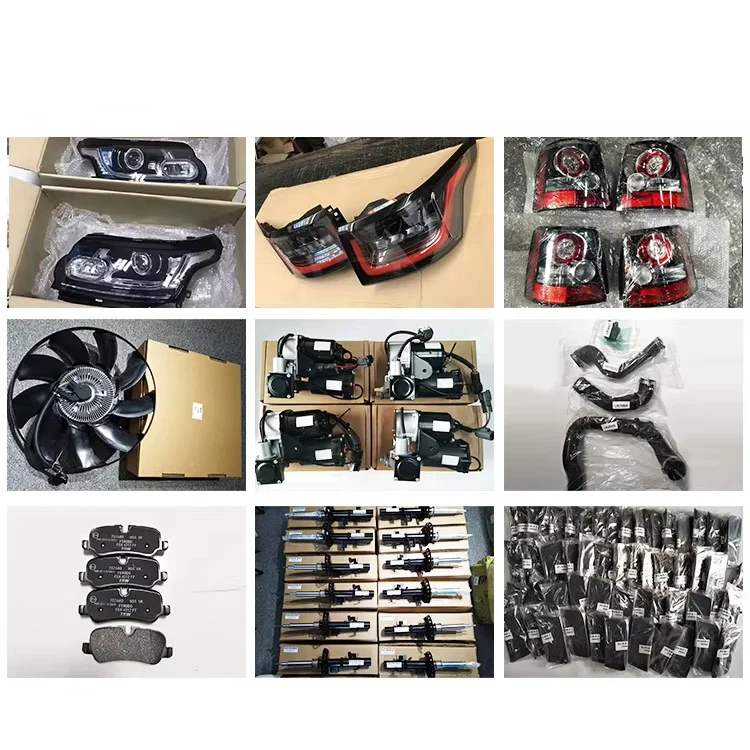 ไฟหน้า LED และไฟท้ายสำหรับ Range Rover Sport และ Vogue ปี 2002 ถึง 2022 อัพเกรดไฟเดย์ไลท์ ไฟเบรก