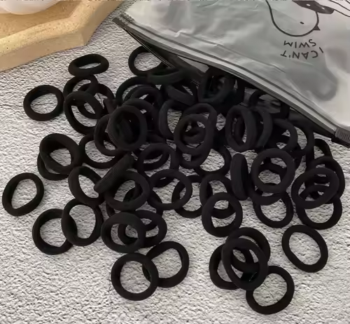 50/100Pcs Hair Bands for Children Colorful Nylon Scrunchie Hair Ties Rubber Band Kids Elastic Hair Leagues Girl Hair Accessories - Image 15