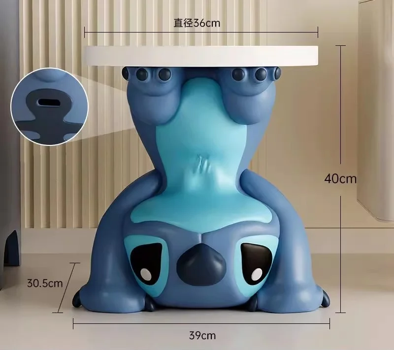 

[VIP] Handstand Inverted Stitch Tea table Resin Action figure Creative bedside table toy statue collection model room decoration