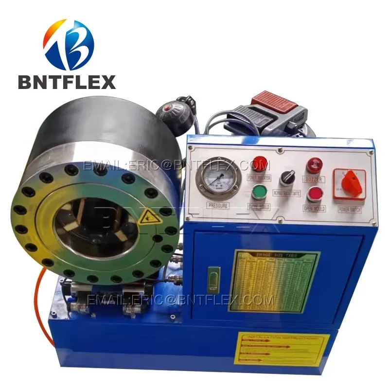 china high pressure hydraulic hose crimping machine cable press hose fitting crimper p32 wire rope tube swaging price for sale