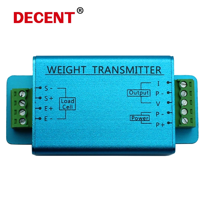 DY510 4-20mA 0-10V Weight Force measuring Weighing LoadCell sensor analog Signa Amplification Transmitter load cell amplifier