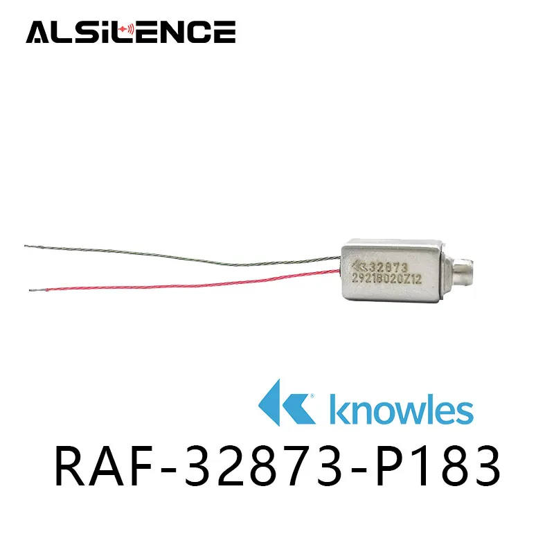 1pcs RAF-32873-P183 Knowles IEM Balanced Armature Driver Receiver Speaker Full Range Frequency Equipped with soldering wire