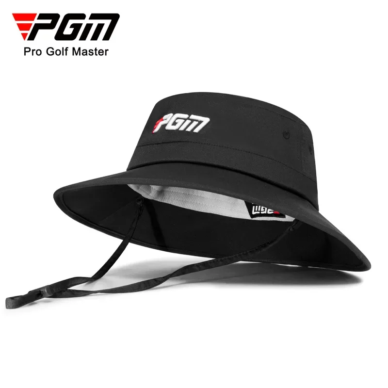 PGM Men Golf Hat Adjustable Windproof Rope Cap Waist Sweat-absorbing Band Fisherman Hats MZ059