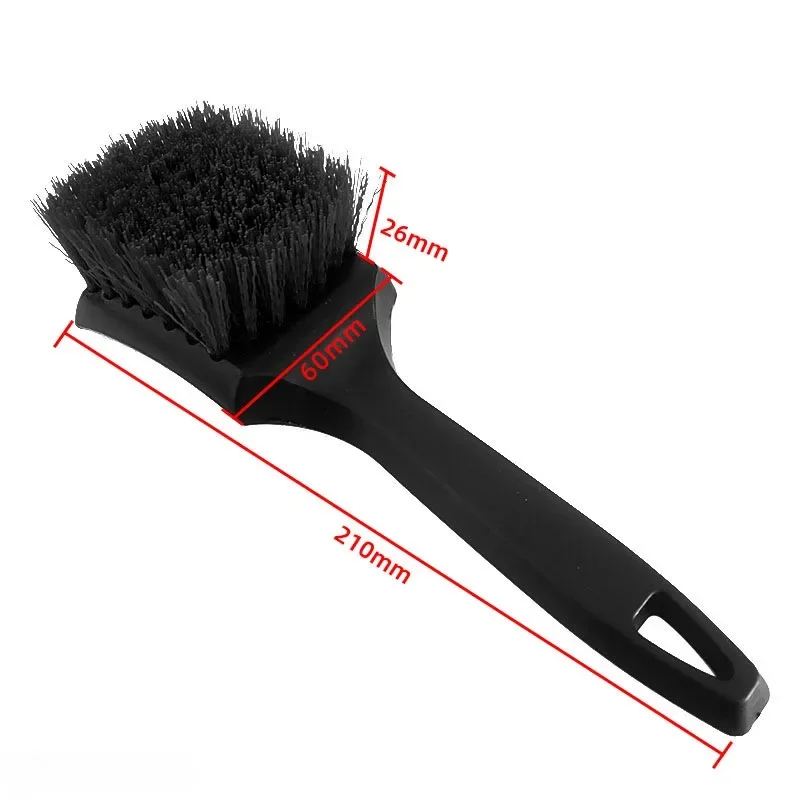 Car Tire Rim Brush Carpet Wheel Hub Cleaning Brushes Car Wheels Detailing Cleaning Brush Kit Auto Washing Tools Car Accessories