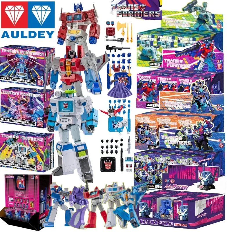 AULDEY Transformers AAE Series Optimus Prime Red Spider Mecha Model Ultra Magnus Ironhide Shockwave Action Figure Hobbies Gift