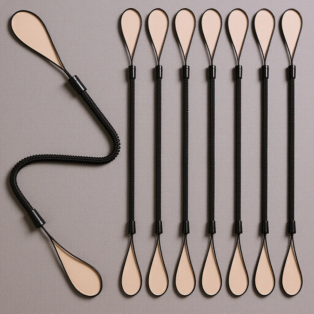 

8 pcs Elastic Pen Lanyard For Stylus Touchscreen Pens Anti Lost Rope Retractable Tether Lightweight Spring Cord For Tablet