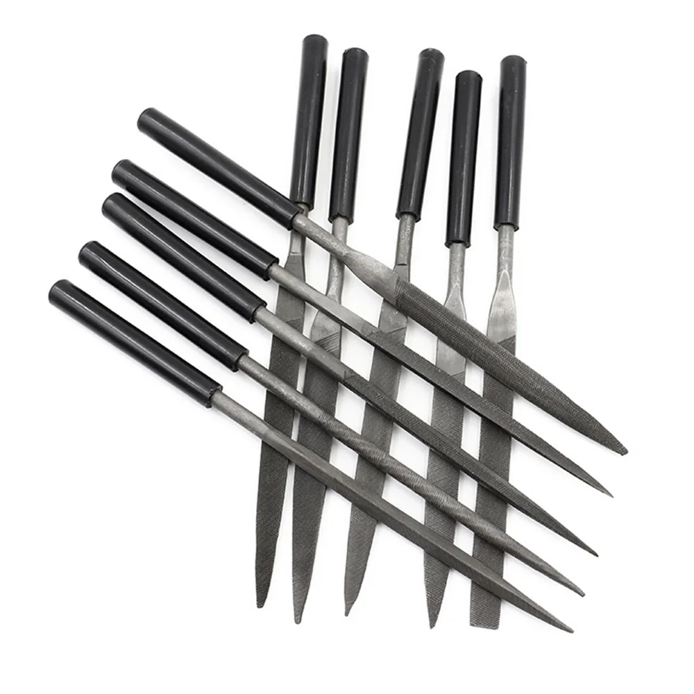 10 pcs Diamond Mini Needle File Set DIY Wood Rasp File Needle Jewelry Polishing Carving Diamond File Handy Tools Ceramic Crafts